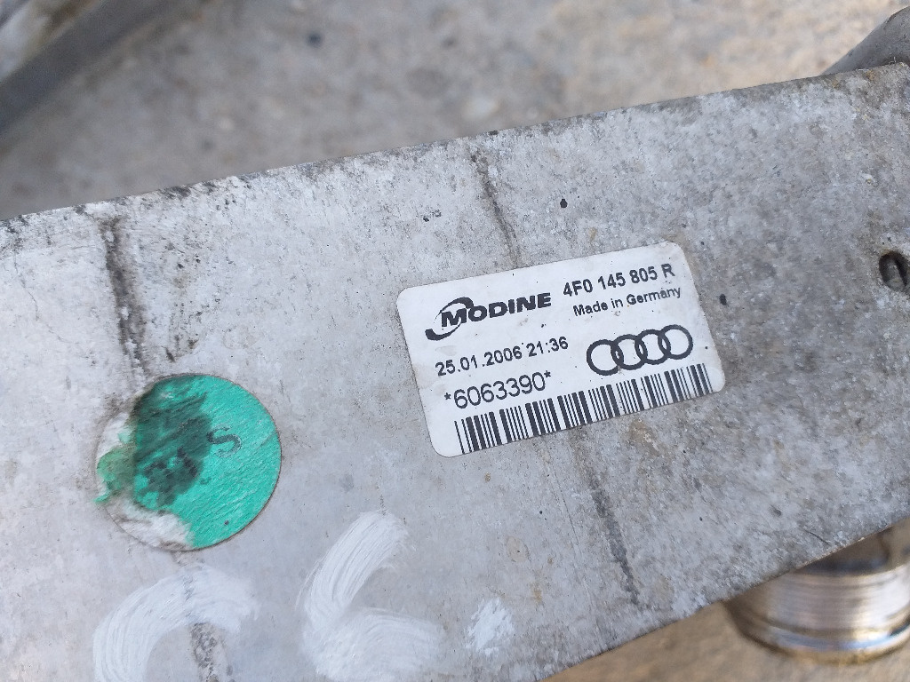 Radiator Intercooler Audi A6 C6, 2.0 TDI