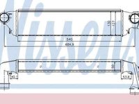 Radiator intercooler BMW 3 E46 NISSENS 96741