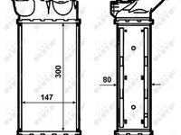 Radiator intercooler CITROËN BERLINGO B9 NRF 30479