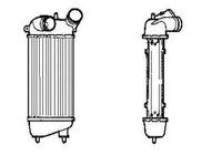 Radiator intercooler Citroen C3 Pluriel (HB_) NRF 30836