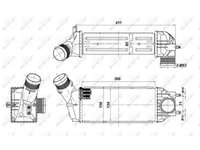 Radiator intercooler Citroen C4 cupe (LA_) 2004-2011 #2 0384G4