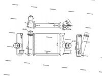Radiator intercooler Dacia Logan 2 Stepway 0.9 TCe 2020 NOU 144963014R (257x217x40)