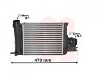 Radiator intercooler Dacia - Renault - motor 1.5 dci