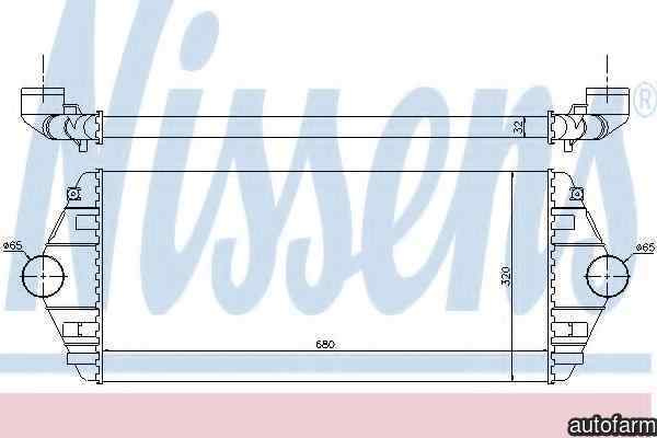 Radiator intercooler FIAT SCUDO Combinato 220P NIS