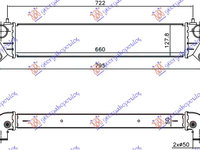 Radiator intercooler FIAT SEDICI 07- SUZUKI SX4 07-13 cod 13620-79J50