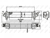 Radiator intercooler Ford MONDEO Mk III (B5Y) 2000-2007 #2 1124704