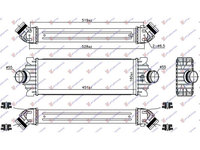 Radiator Intercooler Ford Transit 2.2 Tdci (451x160x62) pentru Ford Transit 06-13,Peugeot Expert 07-16,Partea Frontala,Radiator Intercooler