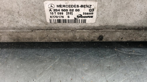 Radiator intercooler Mercedes-Benz E T220 W212 CDI BlueEFFICIENCY 5G-Tronic, 170cp sedan 2010 (A2045000200)