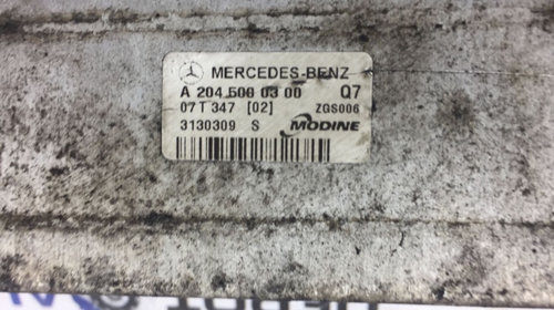 Radiator intercooler Mercedes C Class W204 2.2 cdi cod A2045000300
