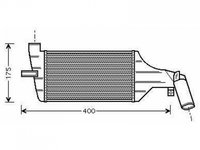 Radiator intercooler OPEL ASTRA G 2004-> pentru 1.7 CDTI (F08, F48)-59 KW