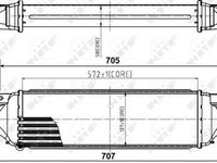 Radiator intercooler OPEL CORSA D NRF 30780