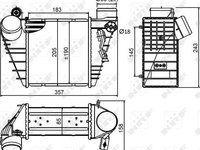 Radiator intercooler SEAT LEON 1M1 NRF 30847
