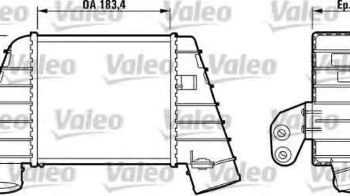 Radiator intercooler SEAT LEON 1M1 VALEO 8174