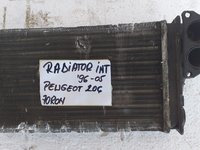 RADIATOR INTERIOR PEUGEOT 206 AN DE FABR 1996-2005