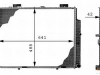 RADIATOR MERCEDES W210 e270cdi - produs nou