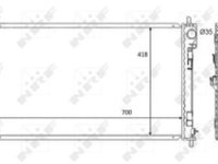 Radiator motor (Automat/Manual) CHRYSLER SEBRING, DODGE CALIBER, JEEP COMPASS, PATRIOT 1.8-2.7