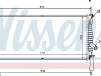 Radiator motor FORD TRANSIT, TRANSIT TOURNEO 2.2D-2.4D