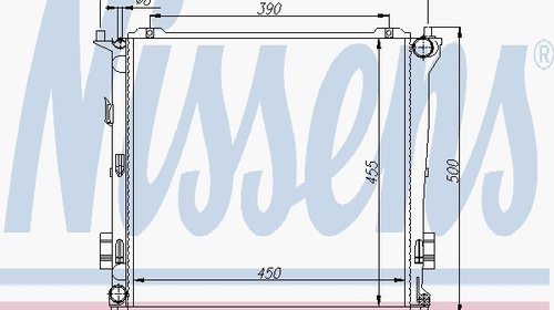 Radiator Motor - NISSENS - 66678