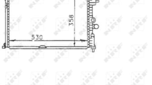 Radiator motor OPEL VECTRA A 1.7D