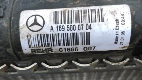 Radiator racire apa Mercedes A Class w169 Benzina 2004-2008