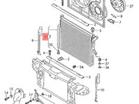 Radiator racire apa Volkswagen Touareg (7LA) 2.5 TDI 2006 BAC OEM 7L6121253C