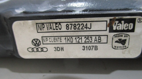 Radiator racire apa VW Golf 5 / Skoda Octavia 2 1.9 TDI an 2004 2005 2006 2007 2008 cod 1K0121253AB