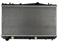 Radiator racire Chevrolet / Daewoo Rezzo/Tacuma 05.2000-, Motorizare 1, 8 67kw, 2, 0 89/90kw Benzina, tip climatizare Cu/fara AC, cutie automata, dimensiune 700x370x23mm, Cu lipire fagure mecanica, Aftermarket