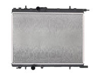 Radiator racire Citroen Berlingo, 2002-2008 Motorizare 1, 1, 1, 4, 1, 6, Xsara, 09.2000-04.2002 Motorizare 1, 4, 1, 6, 2, 0, Peugeot 307, 03.2001-09.2001 Motorizare 2, 0 Benzina, tip climatizare Cu/fara AC, cutie Manuala, dimensiune 543x385x23mm, Cu 