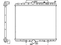 RADIATOR RACIRE CITROEN C8 din 2002 FIAT ULYSSE din 2002 PEUGEOT 807 din 2002