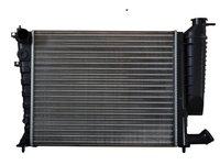 Radiator racire Citroen Xsara, 09.1998-2000, Peugeot 306, 1997-2001, Motorizare 1, 4, 1, 6, 1, 8 Benzina, tip climatizare fara AC, cutie Manuala, dimensiune 460x377x23mm, Cu lipire fagure mecanica, Aftermarket