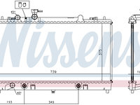 Radiator racire cu apa MAZDA 6 Station Wagon GY NISSENS 62465A