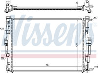 Radiator racire cu apa RENAULT SCÉNIC II JM0/1 NISSENS 63765A