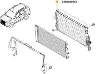 RADIATOR RACIRE DACIA DUSTER 1.5 (E5)