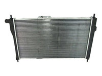 Radiator racire Daewoo Espero, 1995-1999, Motorizare 1, 5 55/66kw, 1, 8 66/70kw, 2, 0 77kw Benzina, tip climatizare Cu/fara AC, cutie Manuala, dimensiune 635x380x24mm, Cu lipire fagure mecanica, Aftermarket