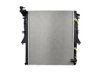 Radiator racire Fiat Fullback, 01.2016-, motor 2.4 D, 110/113/133 kw, diesel, cutie automata, cu/fara AC, 525x643x16 mm, Koyo, aluminiu brazat/plastic