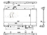 Radiator racire Honda CITY limuzina (GM) 2008-2016 #3 100071N