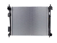 Radiator racire Hyundai I20, 06.2009-2014, I20 (GB), 11.2014-, motor 1.1 CRDI, 55 kw, 1.4 CRDI, 66 kw, diesel, cutie manuala, cu/fara AC, 480x380x26 mm, aluminiu brazat/plastic