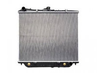 Radiator racire Isuzu Trooper, 08.1991-07.1998 Motor 3, 1 Td 84kw, 3, 2 V6 130kw, Opel Monterey, 1991-1997 Motor 3, 2 V6 130kw Benzina/Diesel, tip climatizare Cu/fara AC, cutie automata, dimensiune 620x500x32mm, Cu lipire fagure prin brazare, Afterma