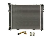 Radiator racire Jeep Cherokee (Xj), 1995-2001, Jeep Grand Cherokee (Z/Wj/Wg), 03.1995-1999, Motorizare 4.0 R6 135/140/144kw Benzina, tip climatizare cu/fara AC, cutie M/A, dimensiune 565x498x323mm, Cu lipire fagure prin brazare, Aftermarket