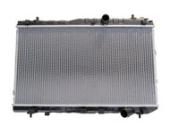 Radiator racire Kia Cerato, 03.2004-05.2006, motor 2.0 CRDI, 83 kw, diesel, cutie manuala, cu/fara AC, 668x375x26 mm, aluminiu brazat/plastic,