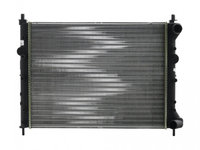 Radiator racire Lancia Lybra, 09.1999-09.2001, Motorizare 1, 6 76kw Benzina, tip climatizare fara AC, cutie Manuala, cu conectori rapizi iesire, dimensiune 520x414x34mm, Cu lipire fagure mecanica, Aftermarket