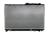 Radiator racire Lexus Es (Vcv10) Model Es300, 06.1991-08.1993, Toyota Camry, 06.1991-10.1996 Motorizare 3, 0 V6 138kw Benzina, cutie M/A, tip Denso, diametru intrare/iesire 34/34mm, dimensiune 718x425x26mm, Cu lipire fagure prin brazare, Aftermark