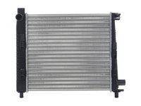 Radiator racire Mercedes Clasa A (W168), 07.1997-08.2004 Model A140 (1, 4 60kw), A160 (1, 6 75kw), Benzina, tip climatizare fara AC, cutie Manuala, dimensiune 400x378x23mm, Cu lipire fagure mecanica, Aftermarket