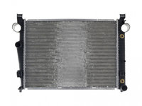 Radiator racire Mercedes Clasa S (W220), 02.1999-08.2002 Model S280 (2, 8 V6 150kw), S320 (3, 2 V6 165kw) Benzina, tip climatizare Cu/fara AC, cutie automata, cu conectori rapizi intrare/iesire, dimensiune 640x468x26mm, Cu lipire fagure prin brazare,