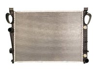 Radiator racire Mercedes Clasa S (W220), 1998-2005 Model S430 (4,3 V8 205kw), S500 (5,0 V8 225kw), Benzina, Automat, Cu/fara AC, cu conectori rapizi intrare/iesire, 640x475x42, Cu lipire fagure prin brazare Aftermarket