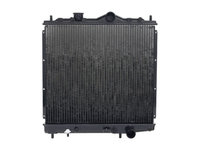 Radiator racire Mitsubishi Colt 10.1987-01.1992 (Motor 1, 3 44kw, 1, 5 62/66kw), Lancer, 10.1987-01.1992 (Motor 1, 3 55kw, 1, 5 54/62/66kw) Benzina, tip climatizare Cu/fara AC, cutie Manuala, tip Calsonic, diametru intrare/iesire 29/36mm, dimensiune 