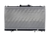 Radiator racire Mitsubishi Galant (Ea0), 10.1996-07.2001, Motorizare 2, 0 100kw, 2, 0 Td 66kw, 2, 4 110kw, 2, 5 V6 120kw Diesel/Benzina, tip climatizare Cu/fara AC, cutie Manuala, tip Denso, diametru intrare/iesire 35/35mm, dimensiune 718x375x25mm, C