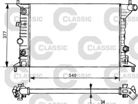 Radiator, racire motor (231393 VALEO) OPEL,VAUXHALL