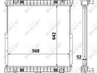 Radiator racire motor 50271 NRF pentru Bmw Seria 6 Iveco Eurocargo