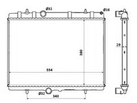 Radiator racire motor 50437 NRF pentru CitroEn C4 Peugeot 5008 CitroEn Ds4 CitroEn C3 CitroEn Berlingo Peugeot Grand Peugeot Partner Peugeot Ranch Peugeot 208 Peugeot 407 CitroEn Ds3 CitroEn Ds5 Peugeot 308 Peugeot 307 CitroEn C2 CitroEn Xsara Citroen